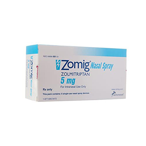 Zolmitriptan Zomig Nasal Spray