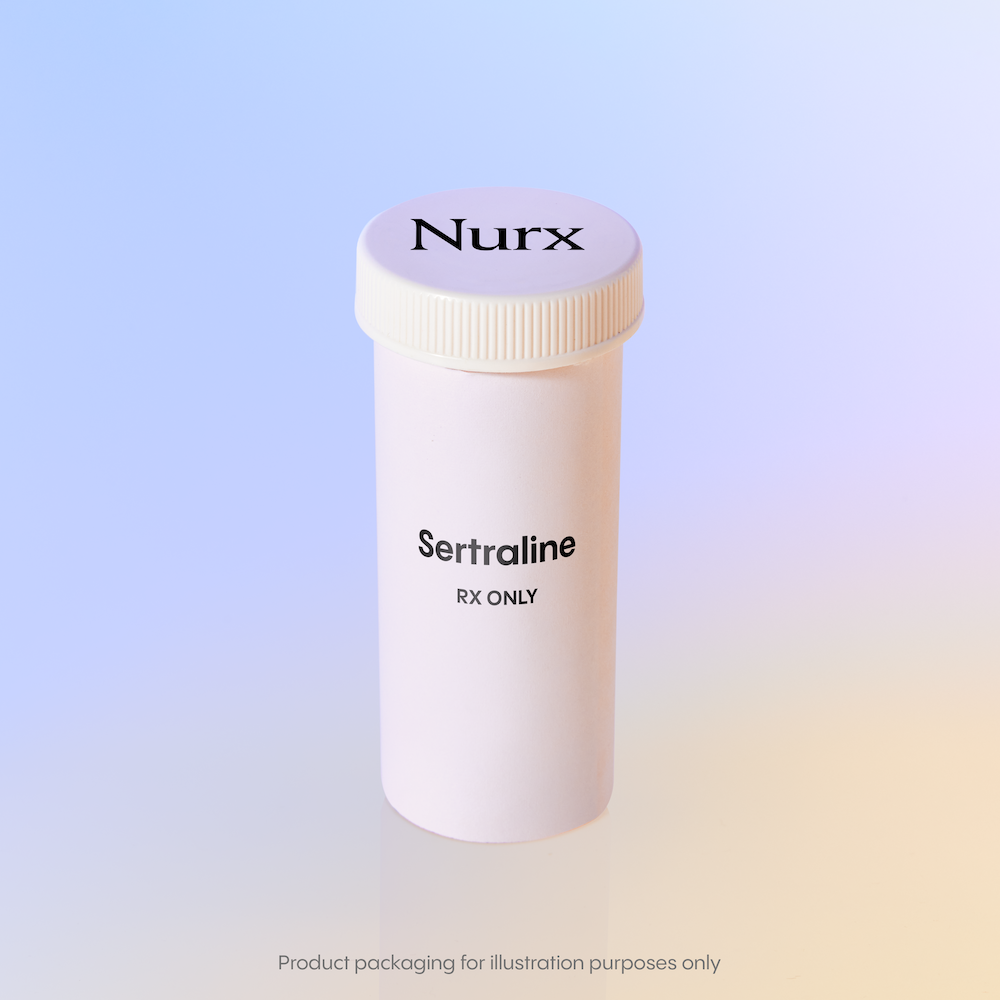 A prescription bottle labeled 