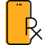 Yellow refrigerator icon with a door handle on the right side.