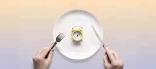 Image illustrating 'Intermittent fasting for mental health'
